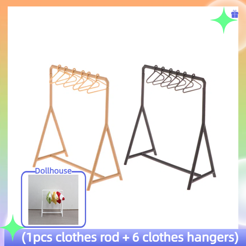 Furniture Hook Hardware - 1/12 Clothes Rack Garment Organizer Hangers