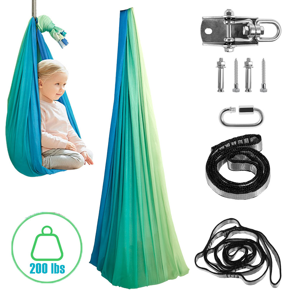 Furniture Hook Hardware - Kids Sensory Swings Double Layer Comfortable