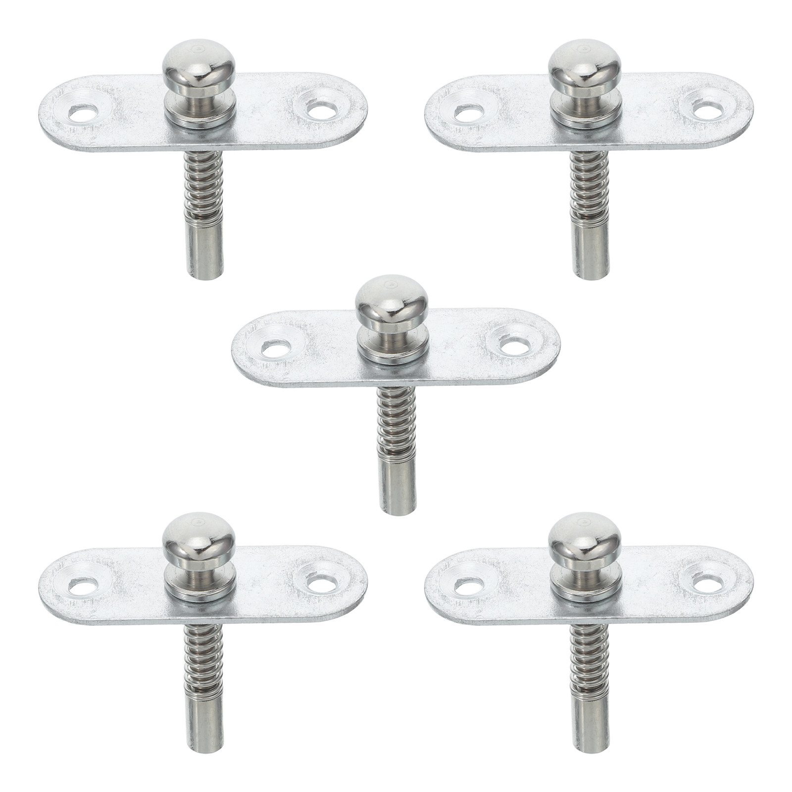 Furniture Hardware Latch - 5Pcs Stainless Steel Crib Spring Latch