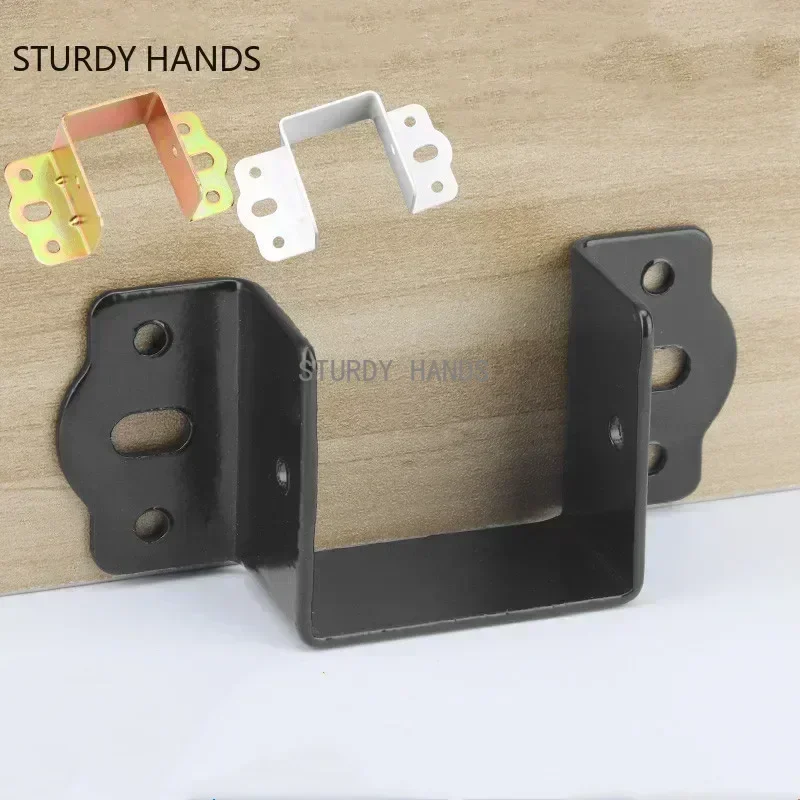 Furniture Hook Hardware - 4PC/lot Cold Rolled Steel Bedstead Fixed