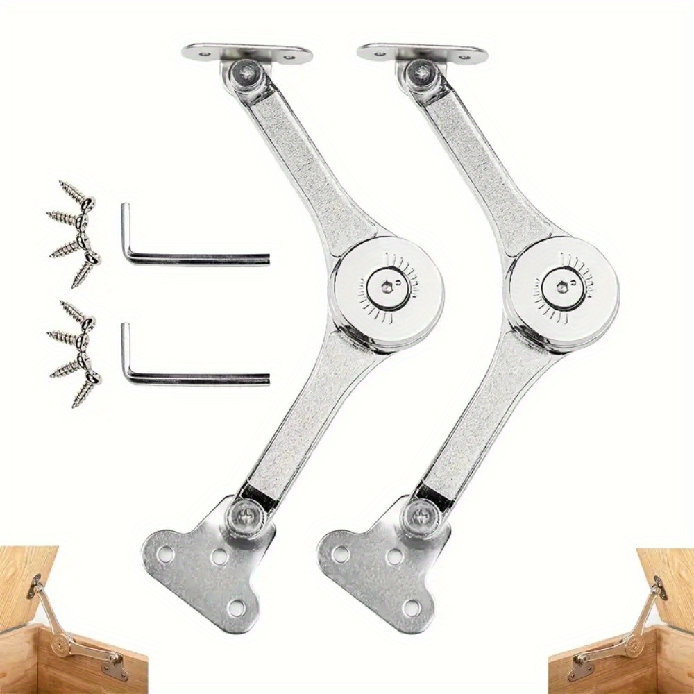 Soft Close Hinge - 2Pcs Toy Box Hinges Soft Close