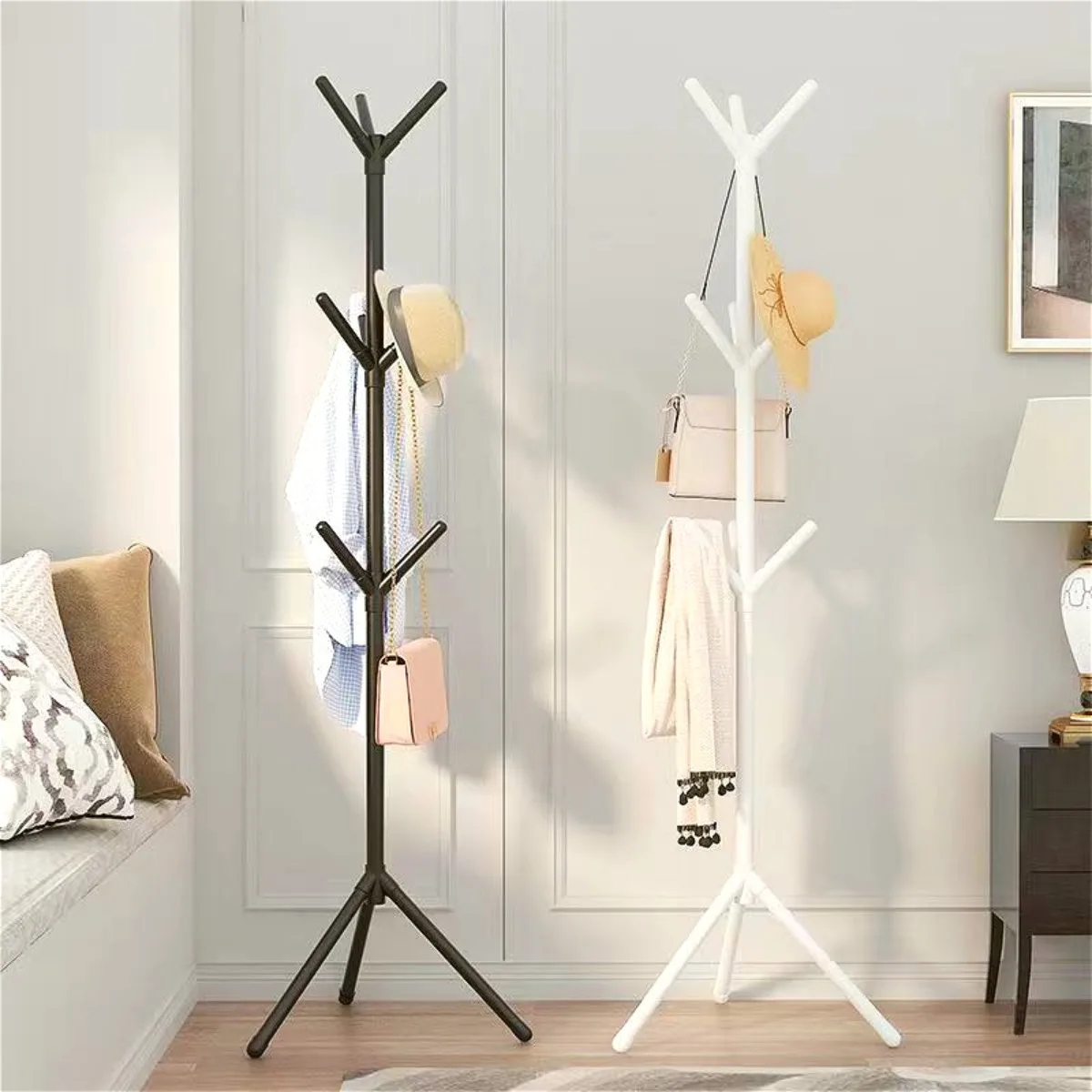 Furniture Hook Hardware - Clothes and Hats Rack Floor To