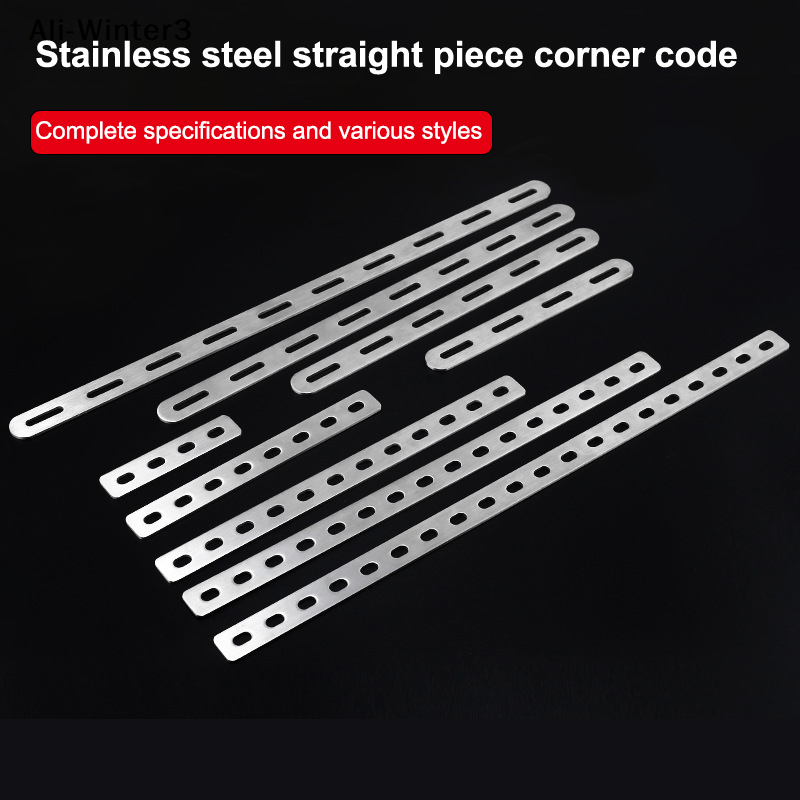 Shelf Bracket Pair - Stainless Steel Flat Corner Bracket Mending