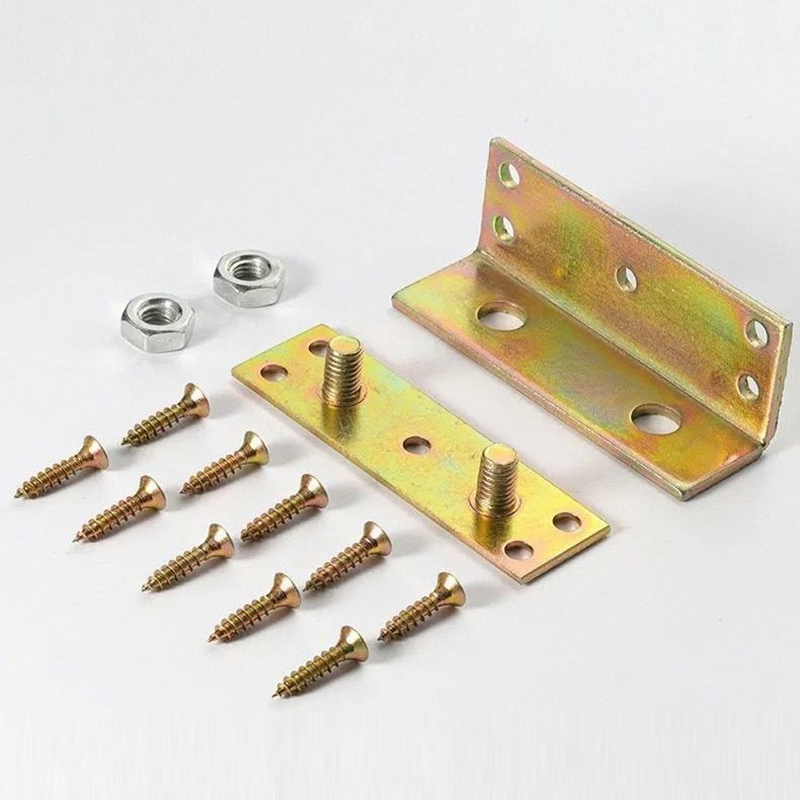 1 Set (4 pairs) Bed Hinges Sol - Furniture Hardware Lowes recension och pris