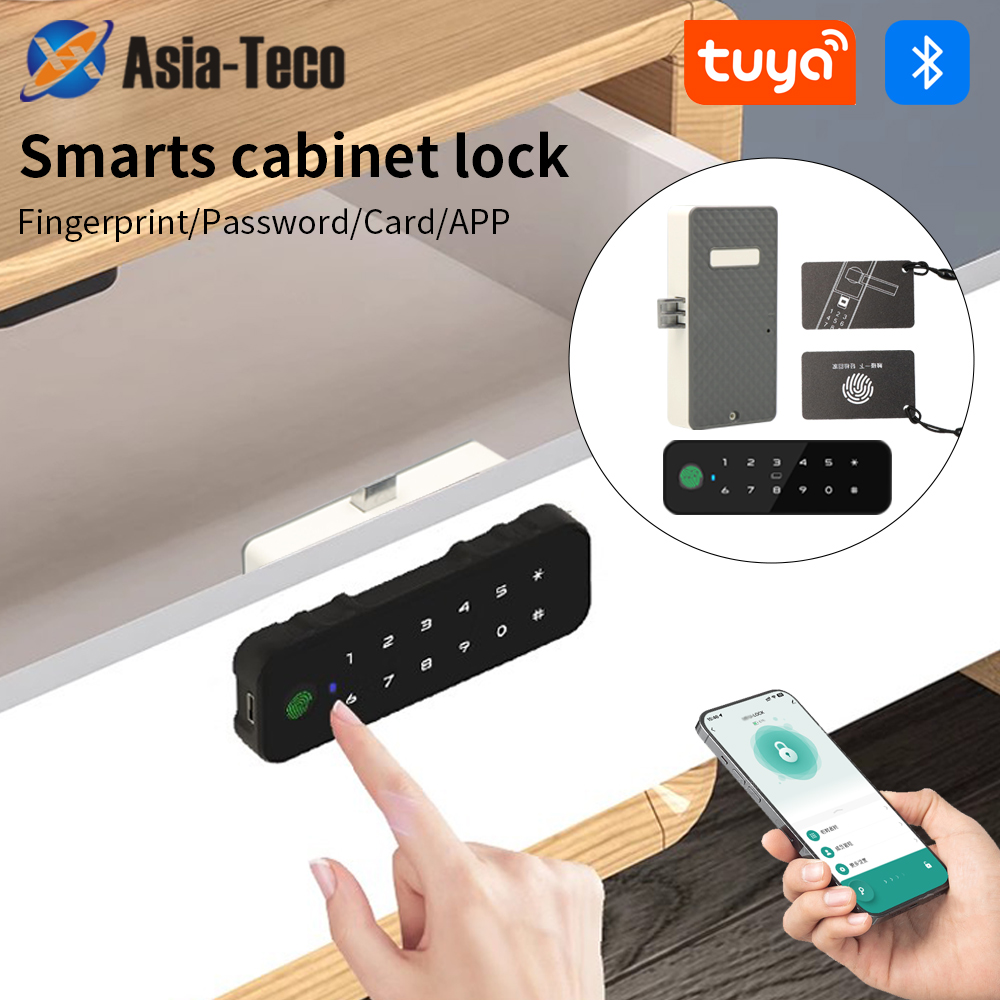 Tuya Bluetooth Smart Wood Cabi - Furniture Hardware Latch recension och pris