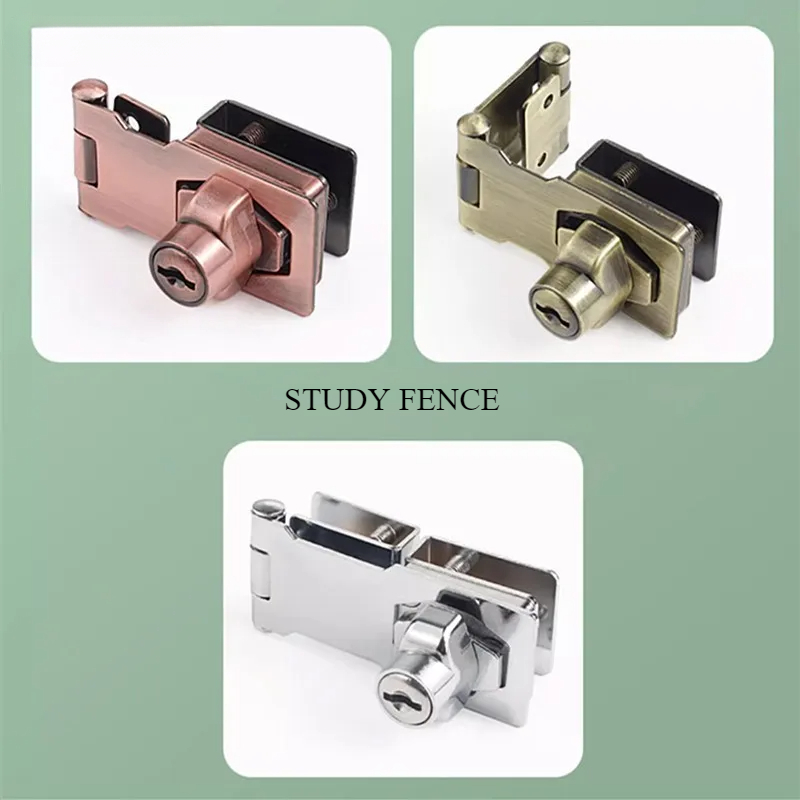 Non Punched Glass Door Lock St - Furniture Hardware Store recension och pris