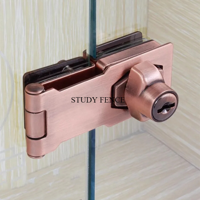 Non Punched Glass Door Lock St - Furniture Hardware Store recension och pris