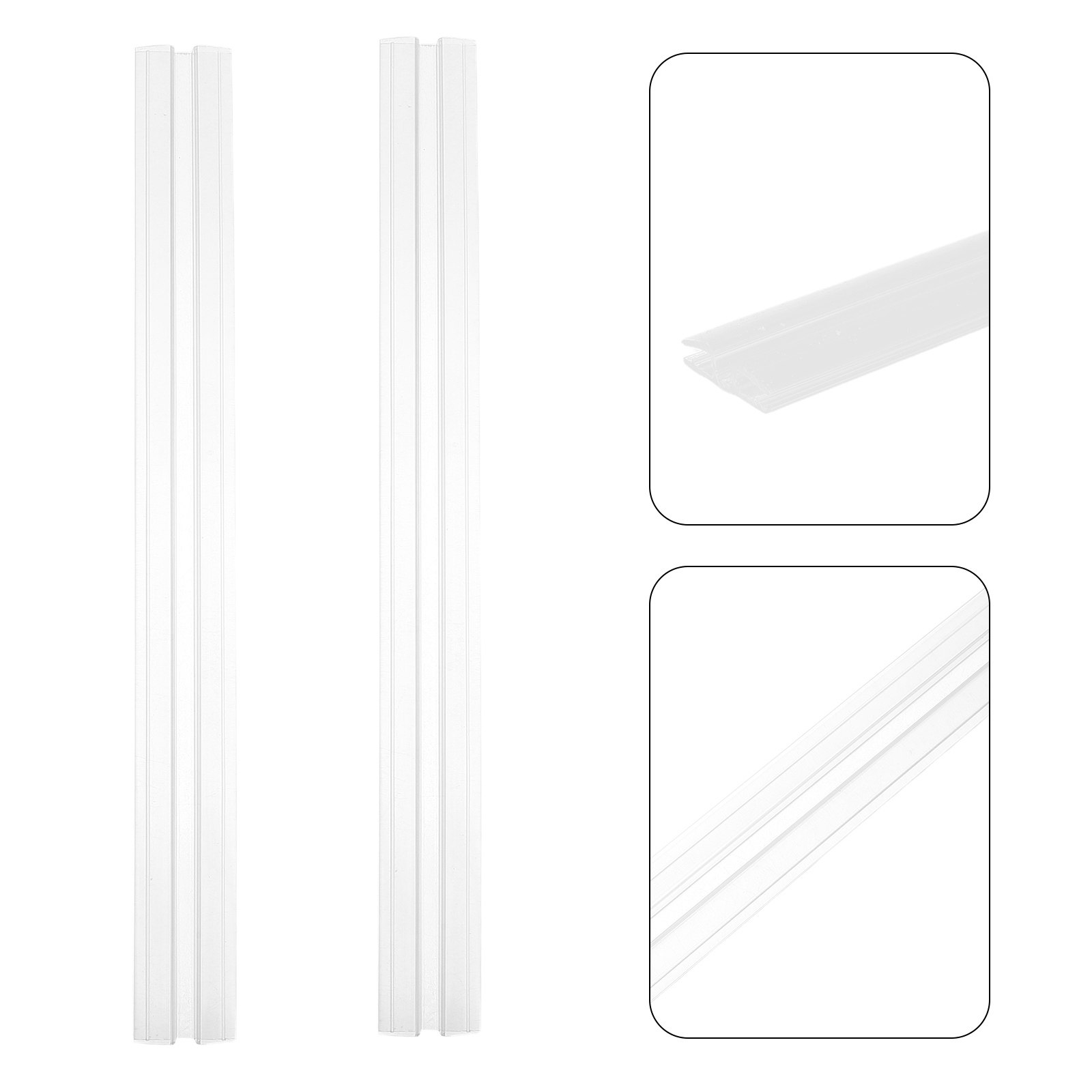 4Pcs Clear Plastic Piano Hinge - Piano Hinge Continuous recension och pris