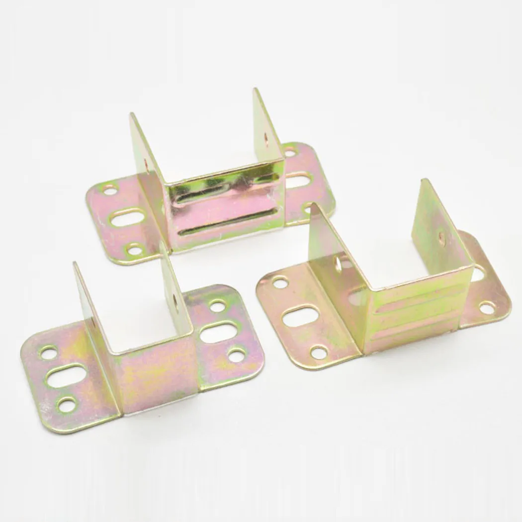 2pcs U Shaped Metal Bed Bracke - Furniture Hook Hardware recension och pris