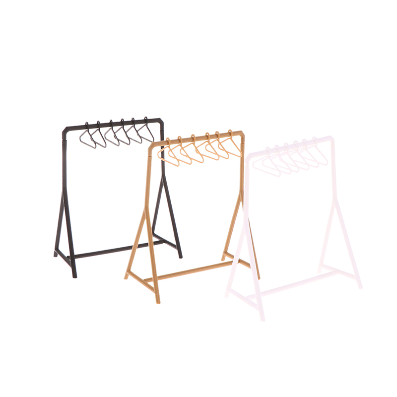 1/12 Clothes Rack Garment Orga - Furniture Hook Hardware recension och pris