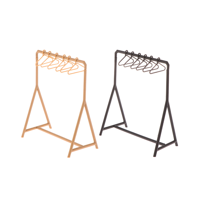 1/12 Clothes Rack Garment Orga - Furniture Hook Hardware recension och pris