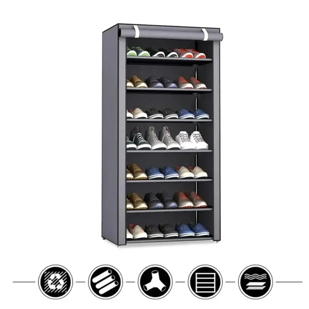 Multilayer Nonwoven Shoe Rack  - Furniture Hook Hardware recension och pris