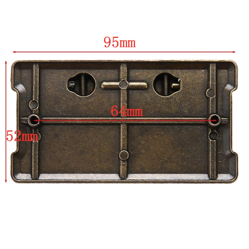 4Pcs Vintage Antique Bronze Dr - Furniture Hardware Latch recension och pris