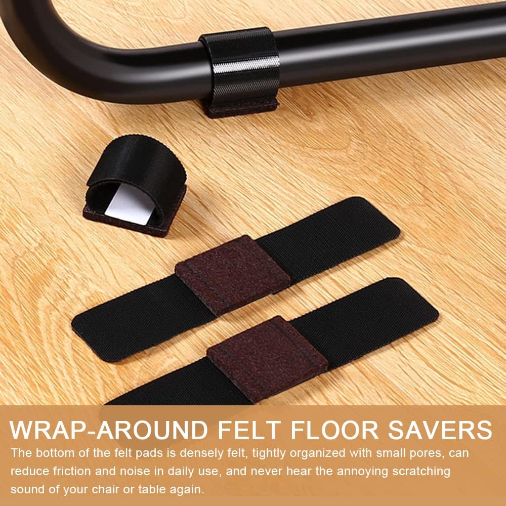 10PCS Wrap-Around Felt Furnitu - Furniture Hook Hardware recension och pris