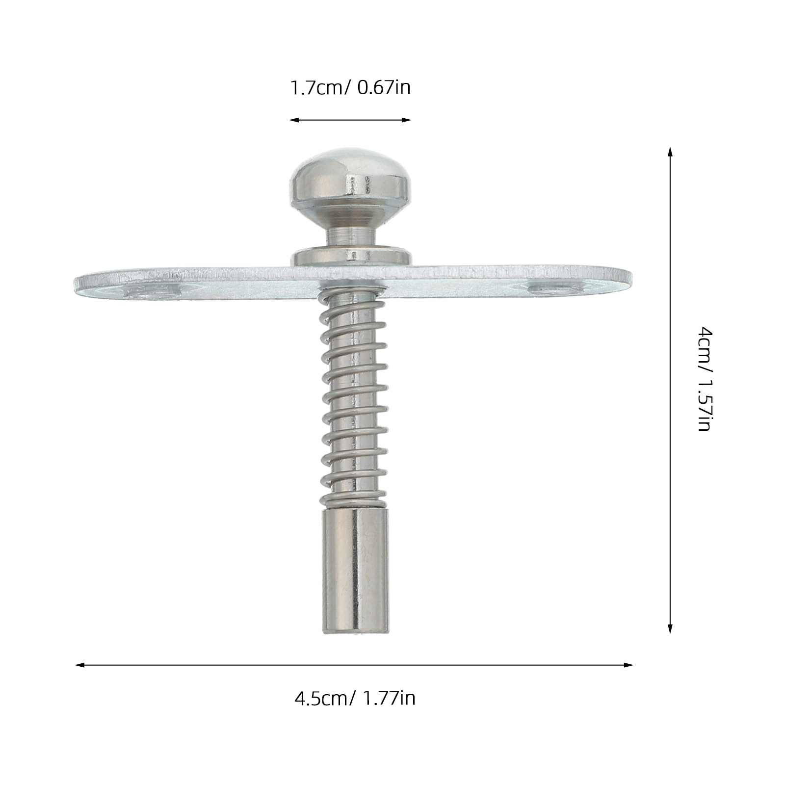 5Pcs Stainless Steel Crib Spri - Furniture Hardware Latch recension och pris