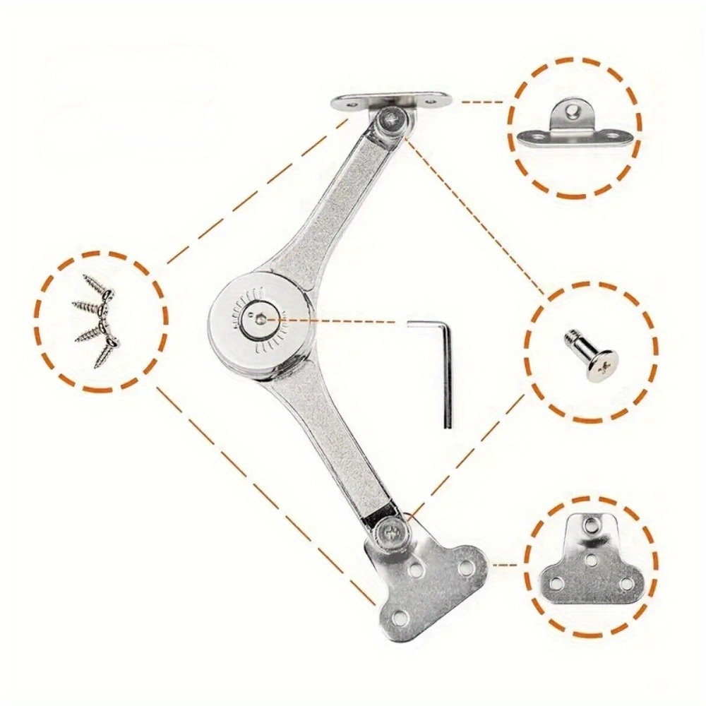 2Pcs Toy Box Hinges Soft Close - Soft Close Hinge recension och pris