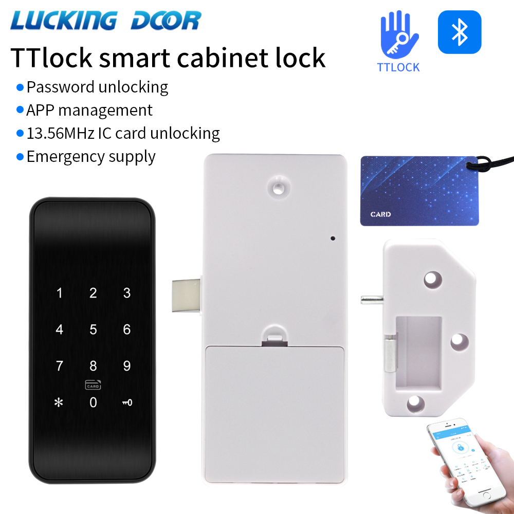 TTLOCK 13.56Mhz Fingerprint Dr - Furniture Hardware Latch recension och pris