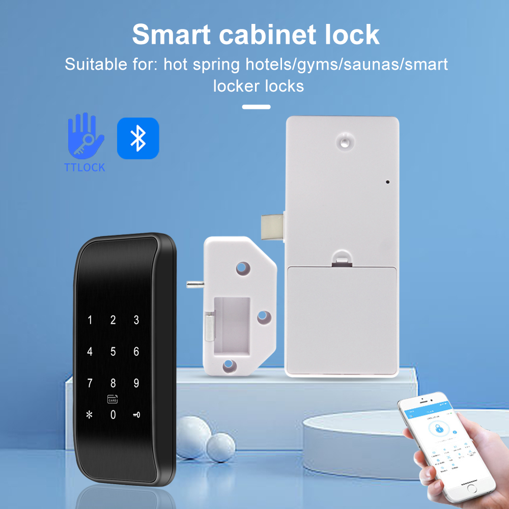 TTLOCK 13.56Mhz Fingerprint Dr - Furniture Hardware Latch recension och pris