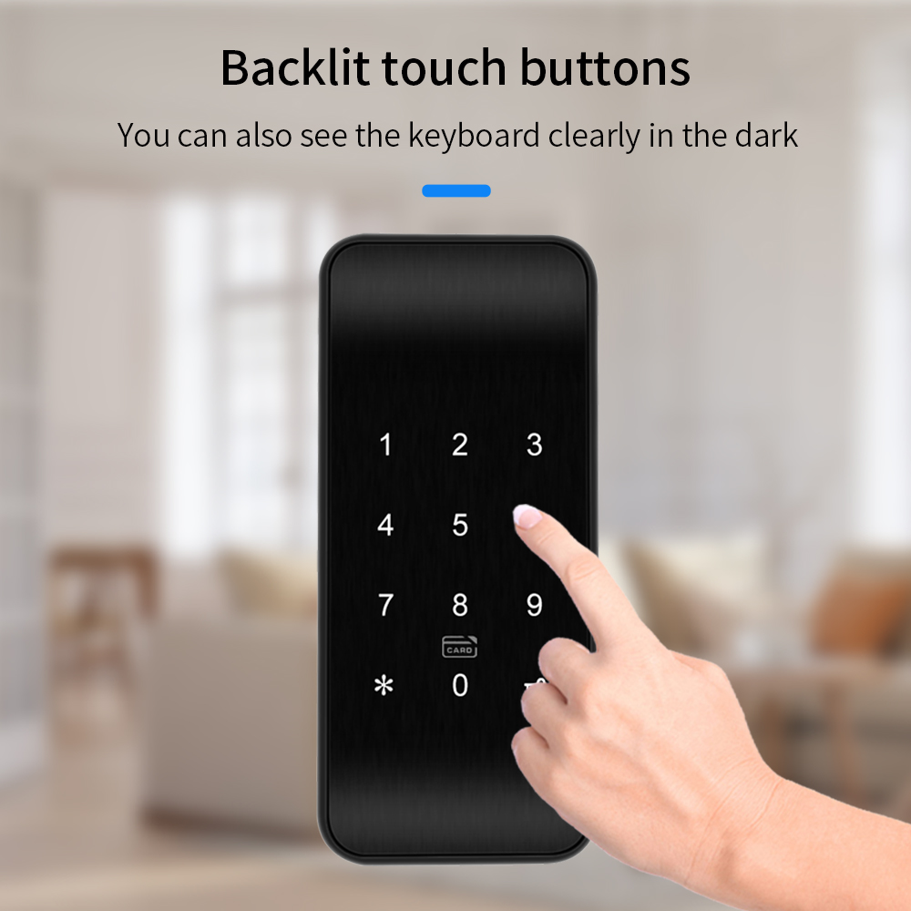 TTLOCK 13.56Mhz Fingerprint Dr - Furniture Hardware Latch recension och pris