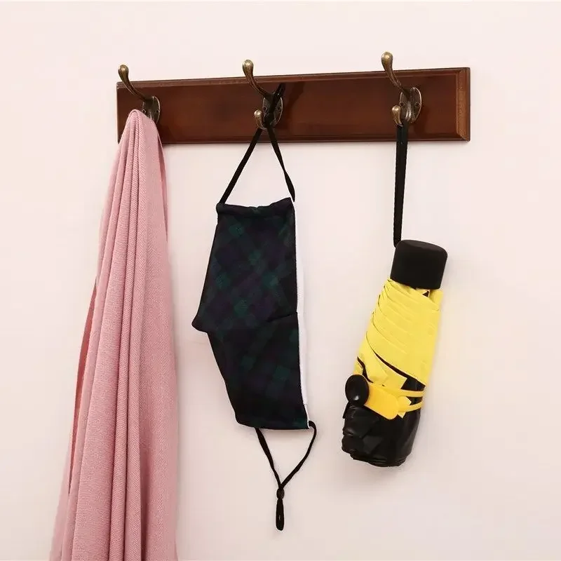 Wall Mounted Solid Wood Coat R - Furniture Hook Hardware recension och pris