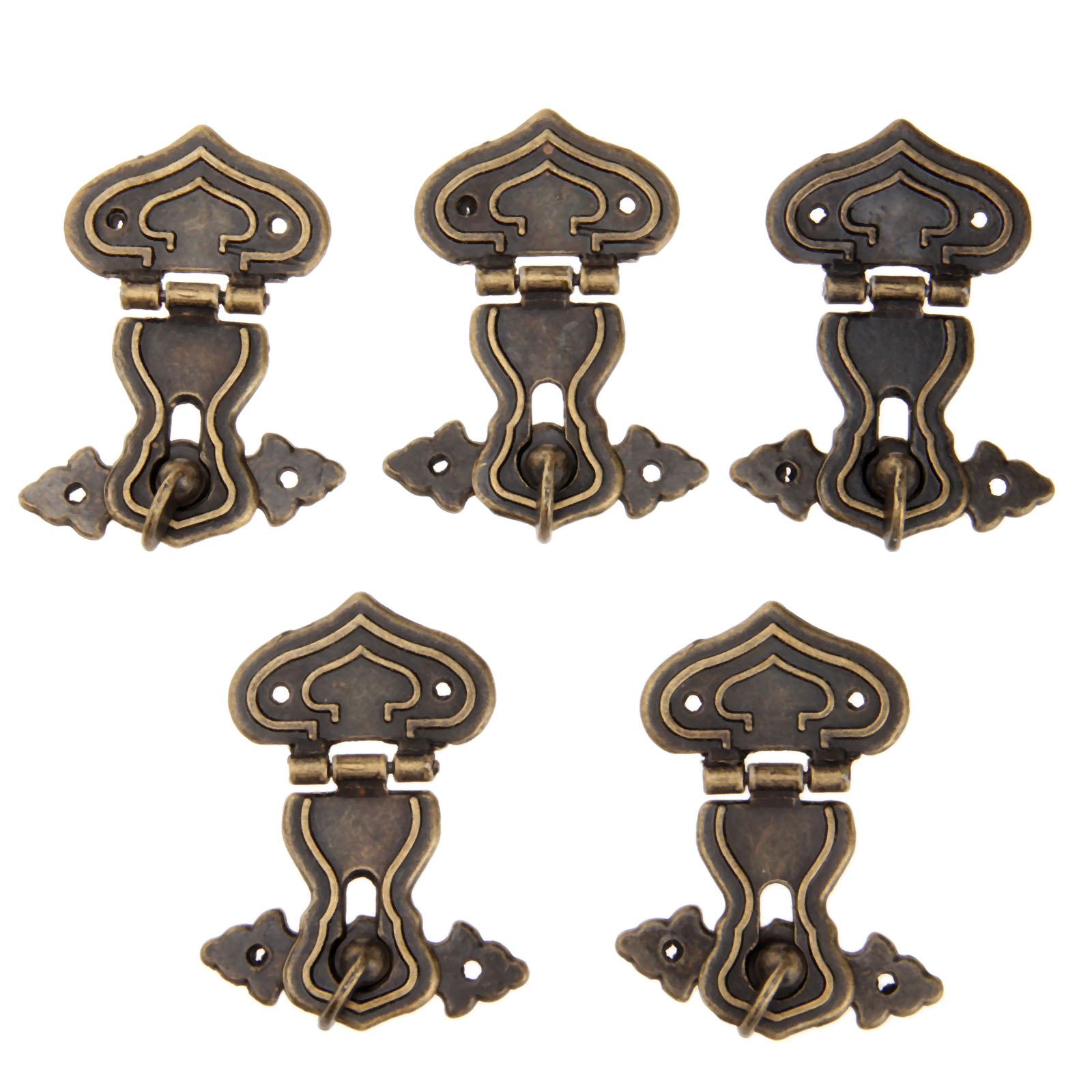 5Pcs 63x47mm Antique Metal Loc - Furniture Hook Hardware recension och pris