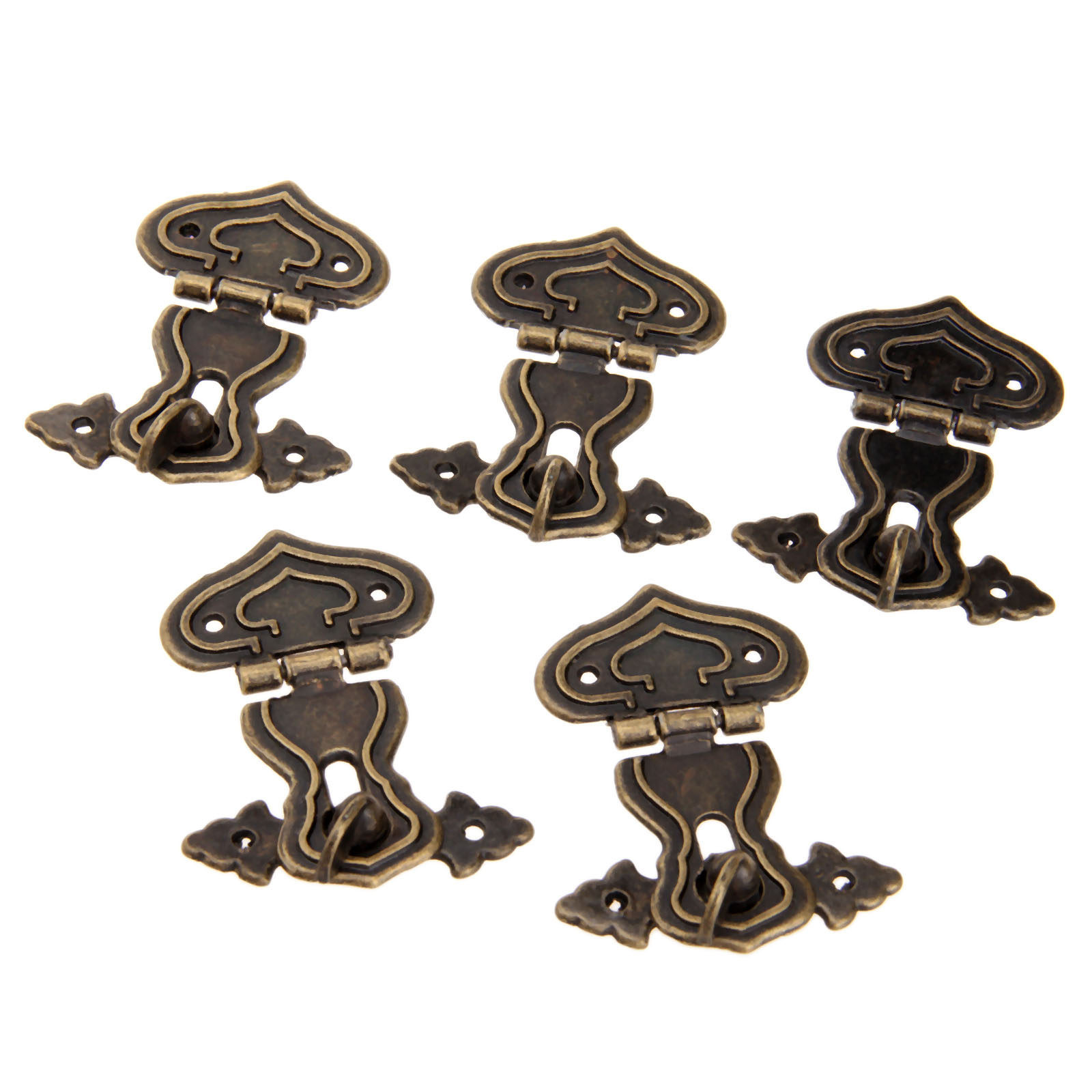 5Pcs 63x47mm Antique Metal Loc - Furniture Hook Hardware recension och pris