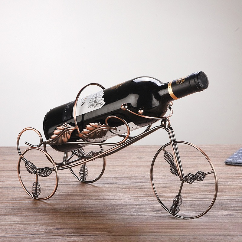 Creative Moon Shape Metal Wine - Shelf Bracket Pair recension och pris