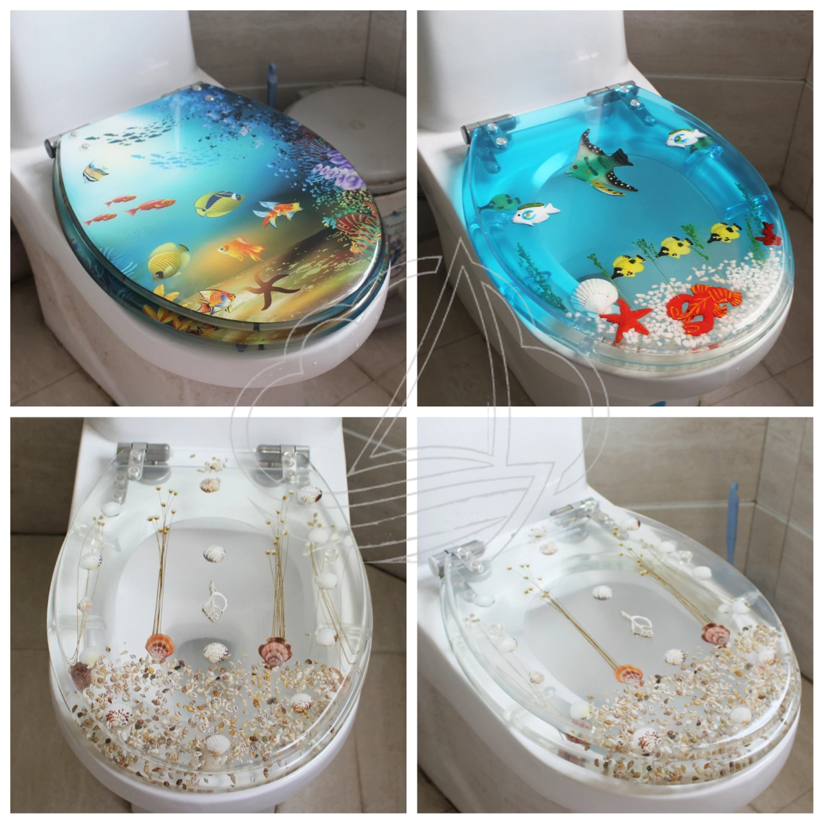 47x38cm Premium Resin Toilet S - Soft Close Hinge recension och pris