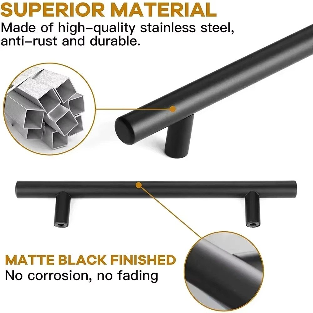 20 PCS Cabinet Pulls Matte Bla - Furniture Hardware China recension och pris