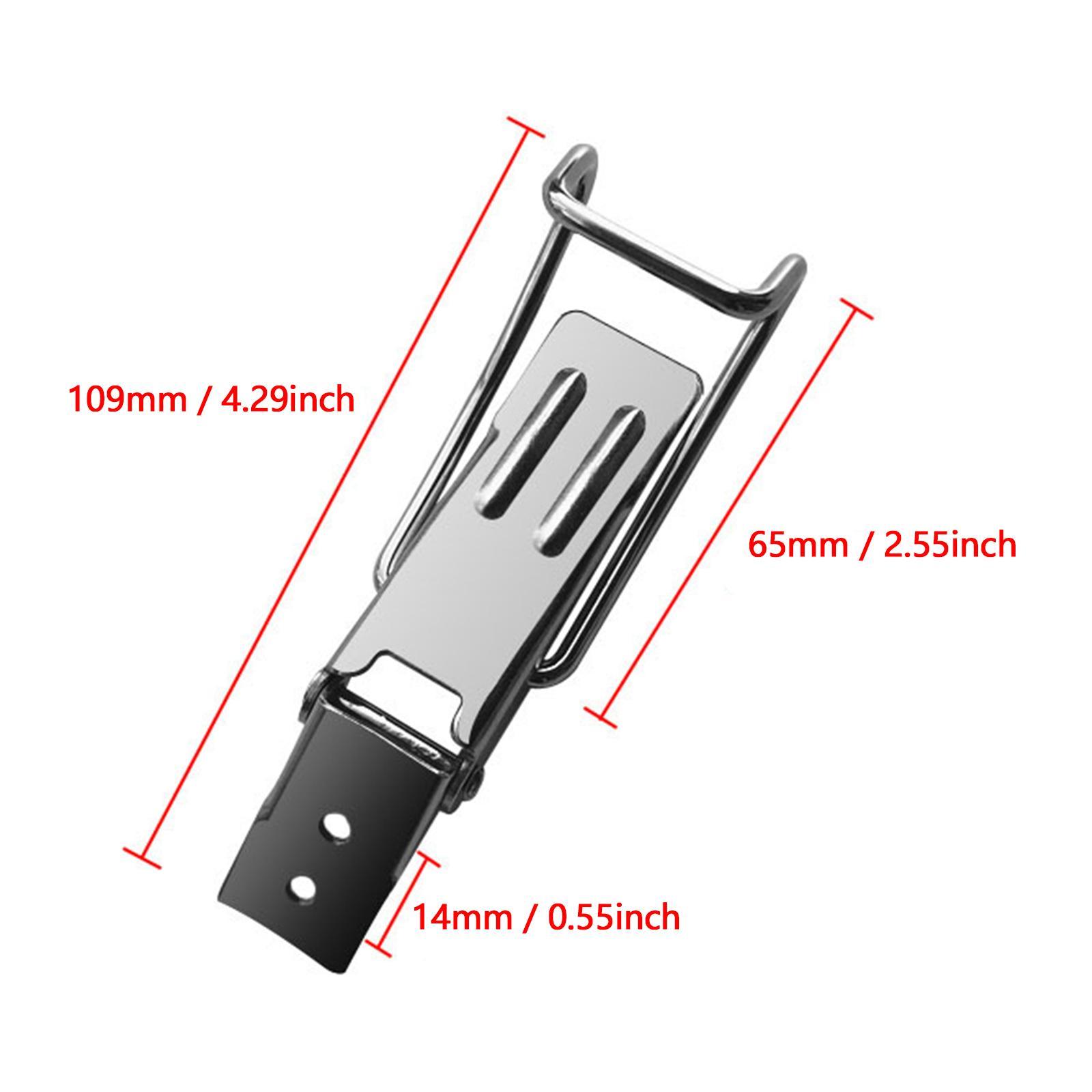 5x Latch Catch Hasp Metal Stur - Furniture Hardware Latch recension och pris
