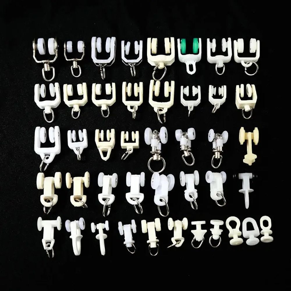 10Pcs Straight Curved Track Ro - Furniture Hook Hardware recension och pris