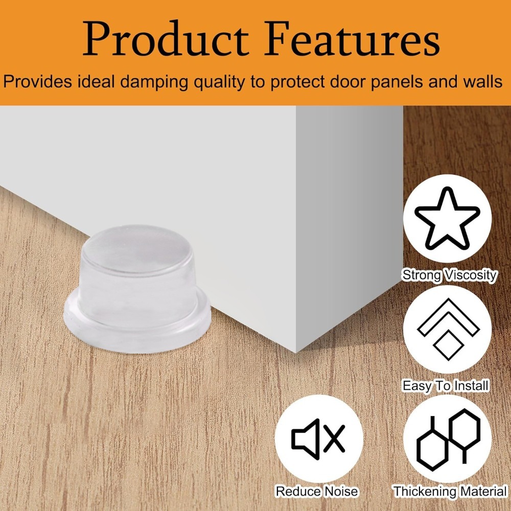 Silicone Door Stopper Wall Pro - Furniture Hardware Latch recension och pris