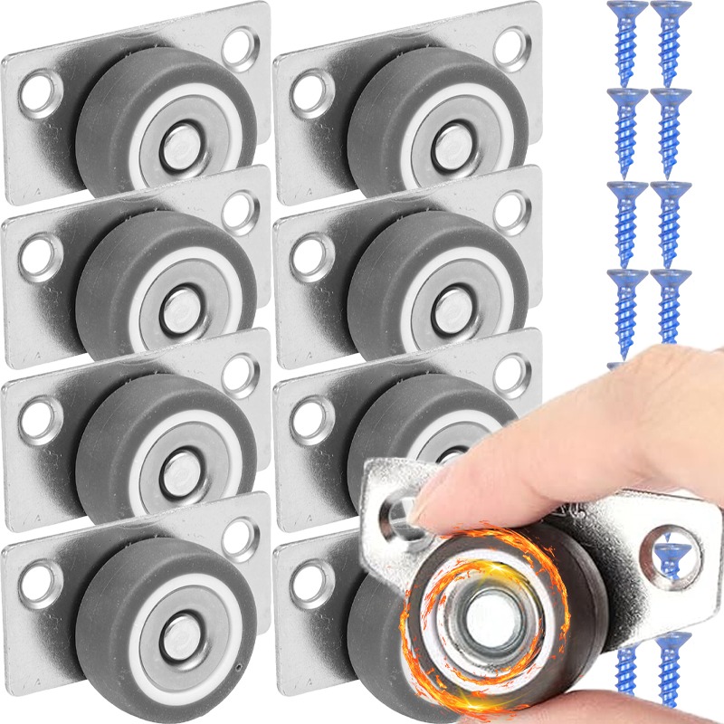 1-8set Silent Side Mounted Whe - Furniture Hardware Lowes recension och pris