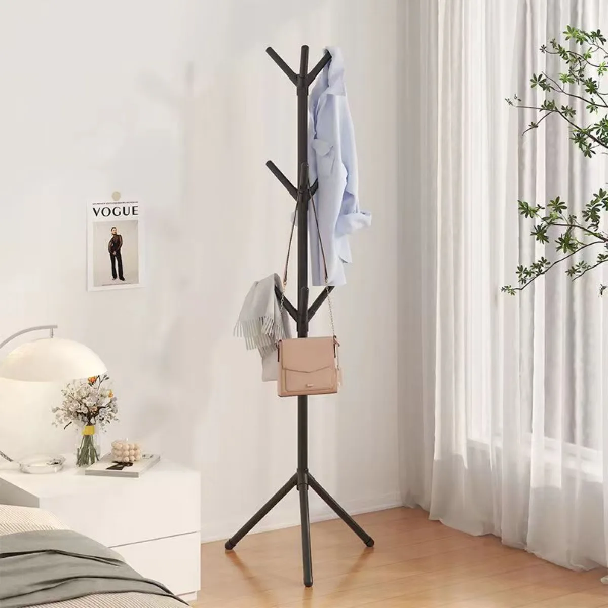 Clothes and Hats Rack Floor To - Furniture Hook Hardware recension och pris