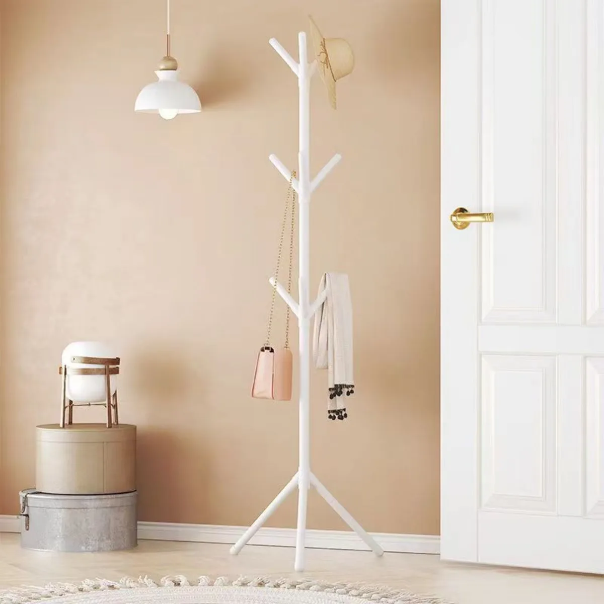 Clothes and Hats Rack Floor To - Furniture Hook Hardware recension och pris