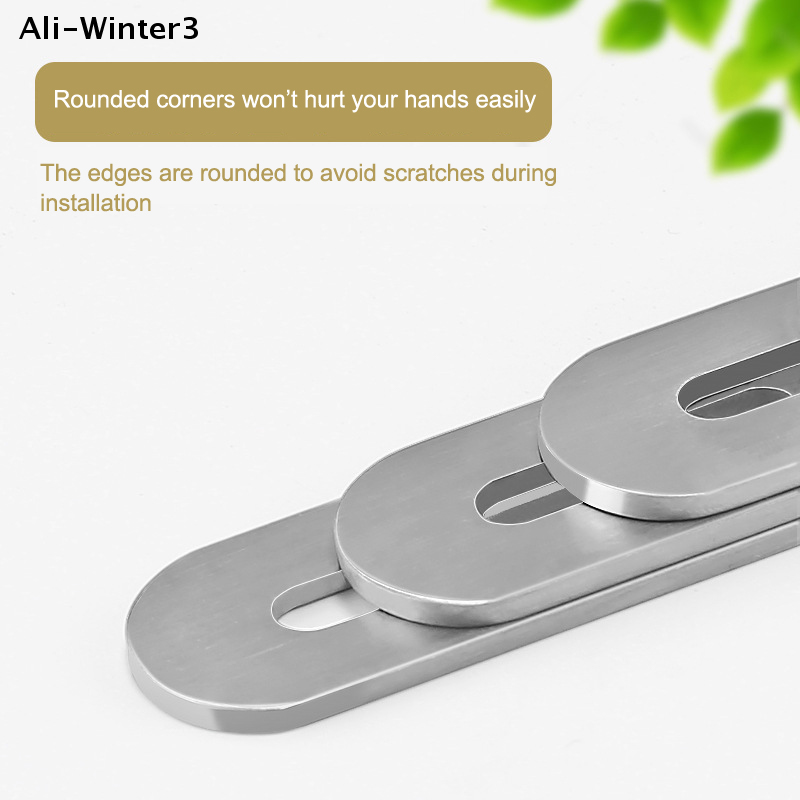 Stainless Steel Flat Corner Br - Shelf Bracket Pair recension och pris